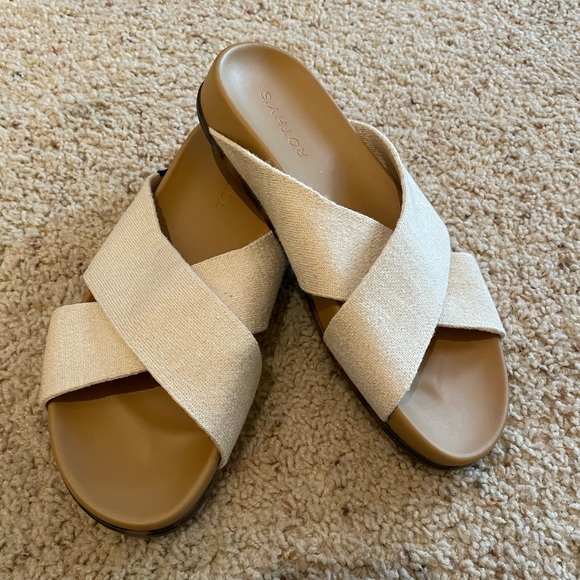 Rothy's Cream Sandals - Picture 2 of 7